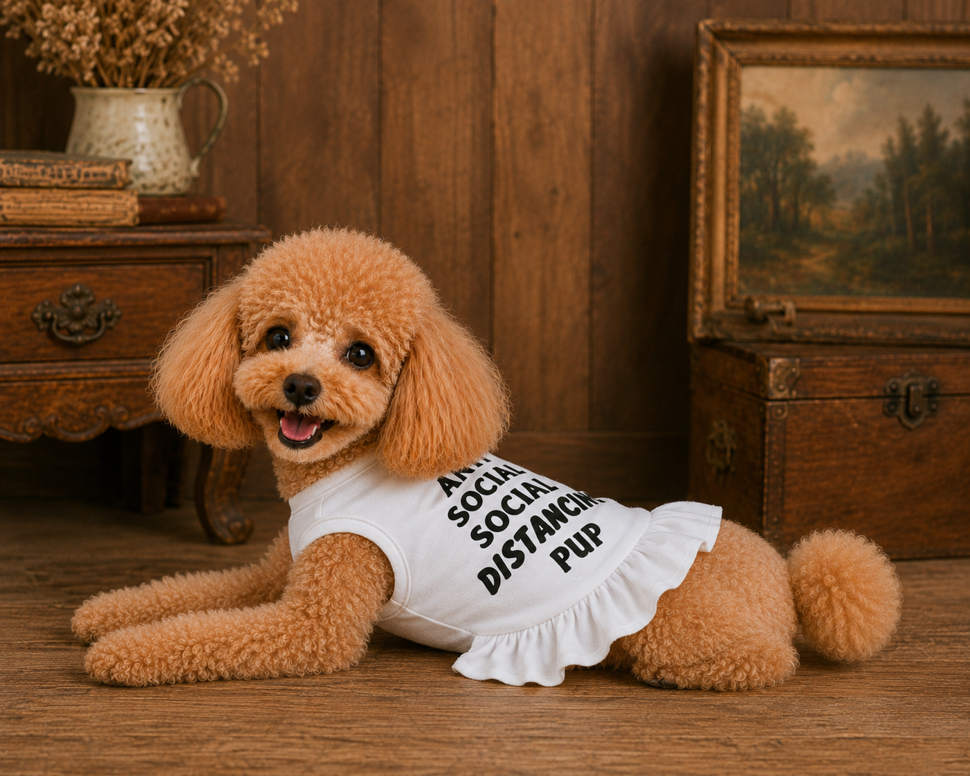 Anti Social Social Distancing Pup - Pack Of: 1