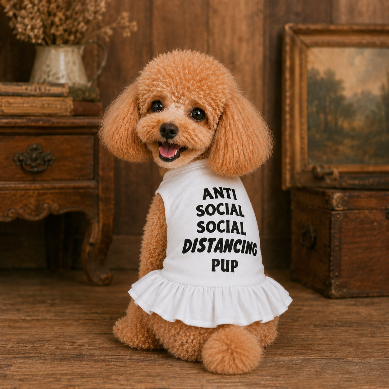 Anti Social Social Distancing Pup - Pack Of: 1