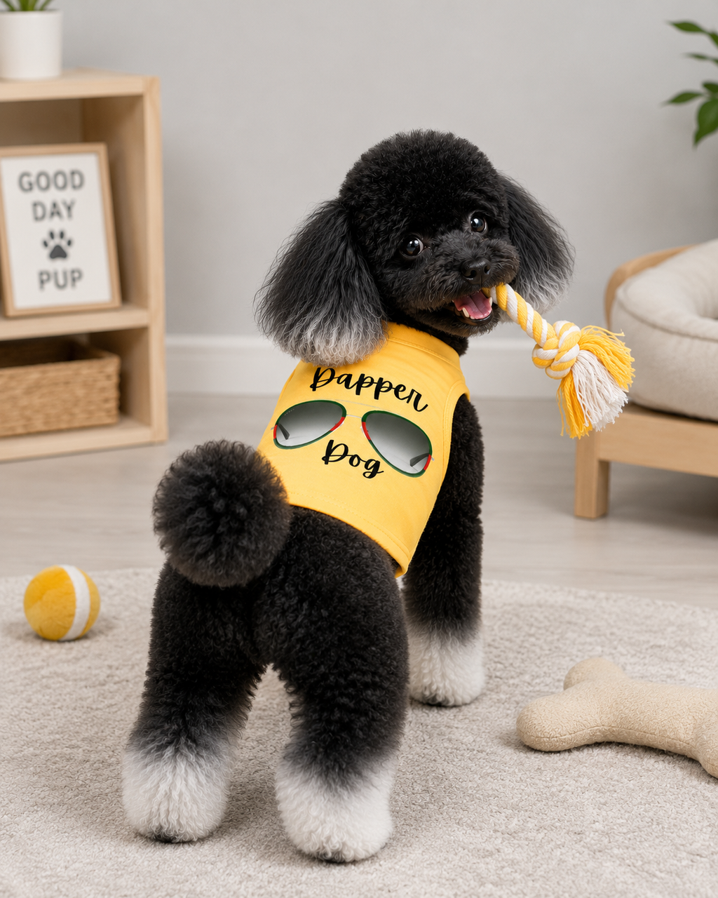 Designer Dapper Dog Tee