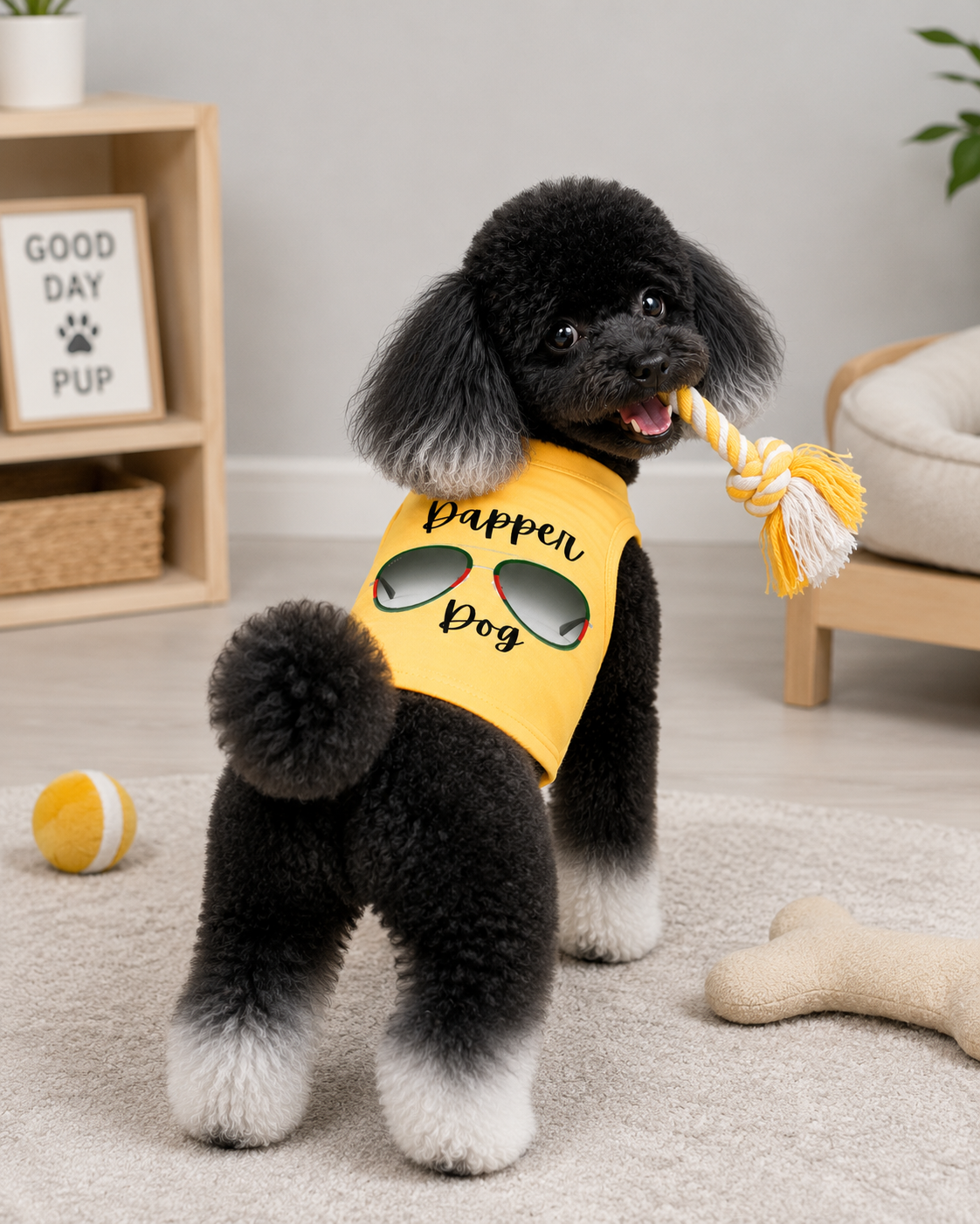 Designer Dapper Dog Tee