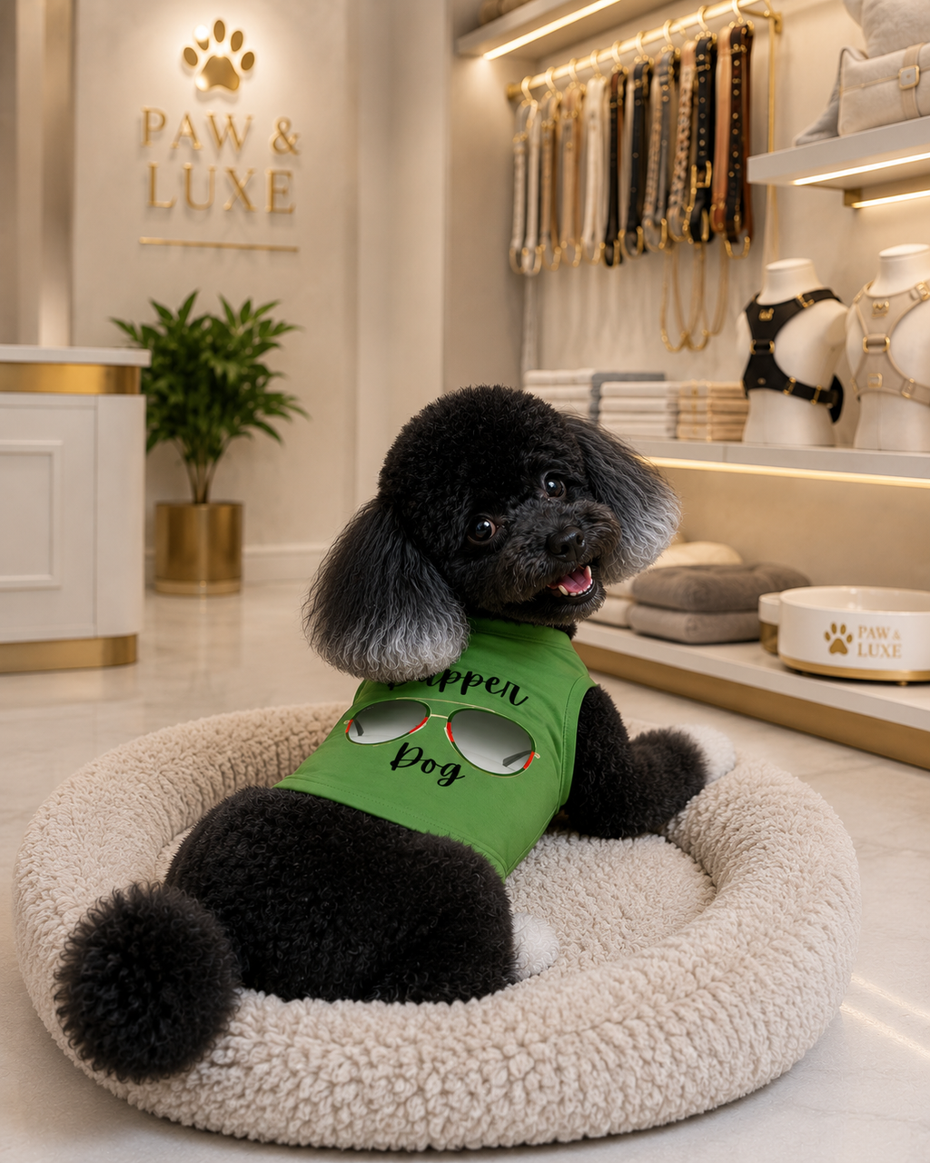 Designer Dapper Dog Tee